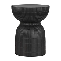 Outdoor Hourglass Side Table