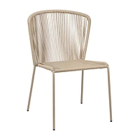 Taupe Outdoor Dining Chair