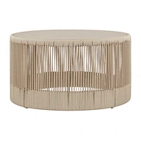 Coffee Table with Metal Top