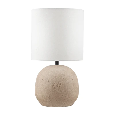 Table Lamp with Resin Base