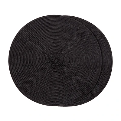 Set of 2 Round Placemats