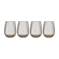 Set of 4 Plastic Glasses