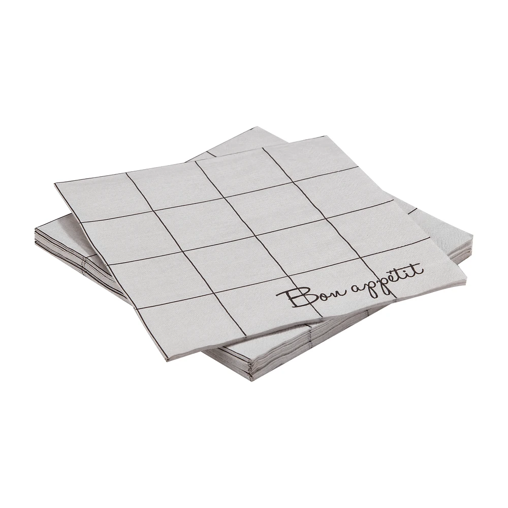 Set of 20 Paper Napkins