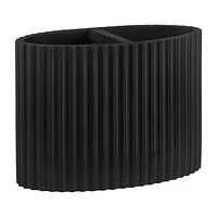 Ribbed Toothbrush Holder