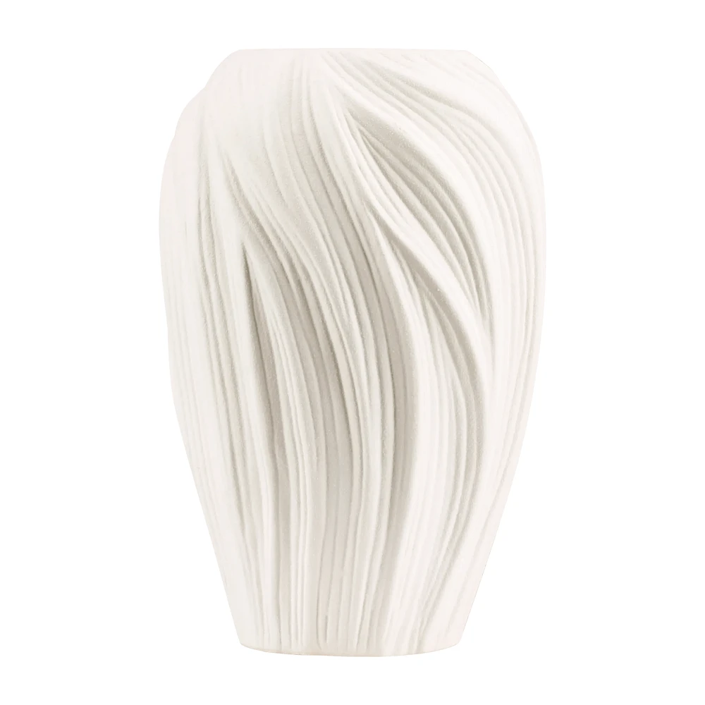Artsy Wave Ceramic Table Vase