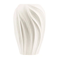 Artsy Wave Ceramic Table Vase