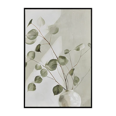 Soft Eucalyptus Framed Art
