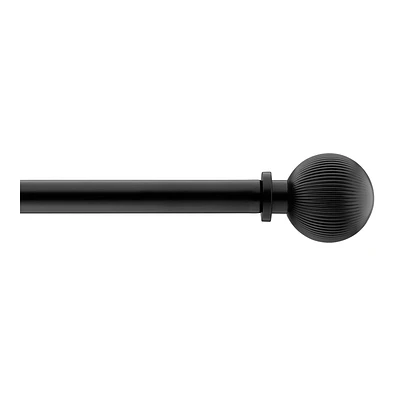 Curtain Rod Set - Diameter 22/25 mmBlack