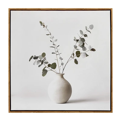 Eucalyptus in a Vase Framed Art