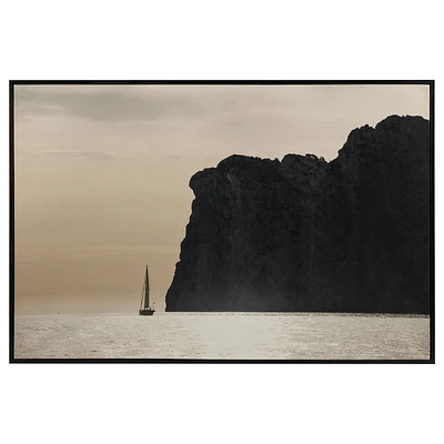 Framed Art Cliff View