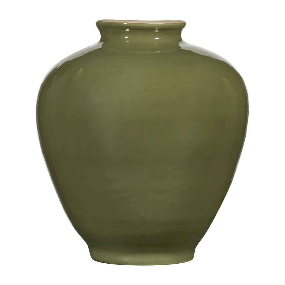 Green Table Vase