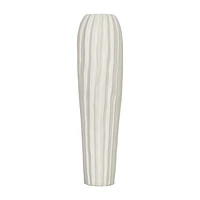 Ceramic Wavy Floor Vase