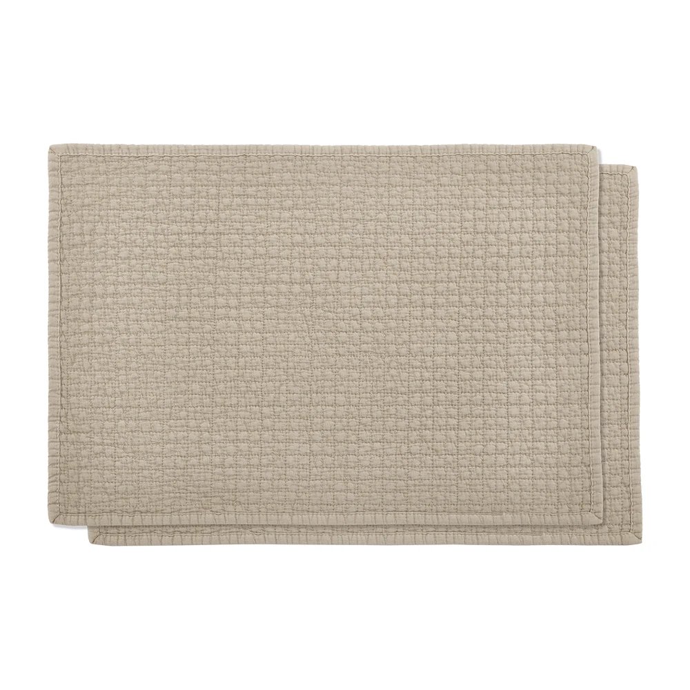 Set of 2 Waffle Placemat