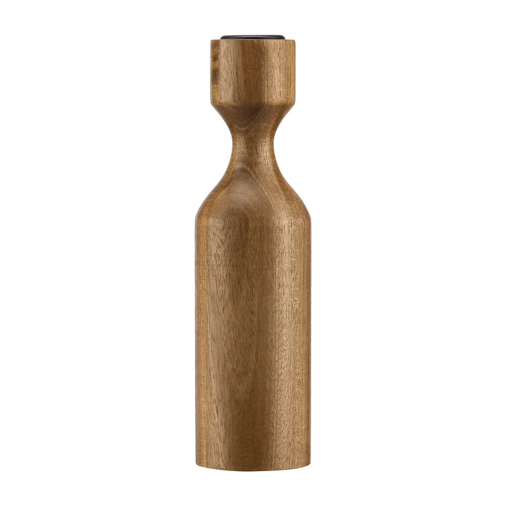 Wood Candle Holder