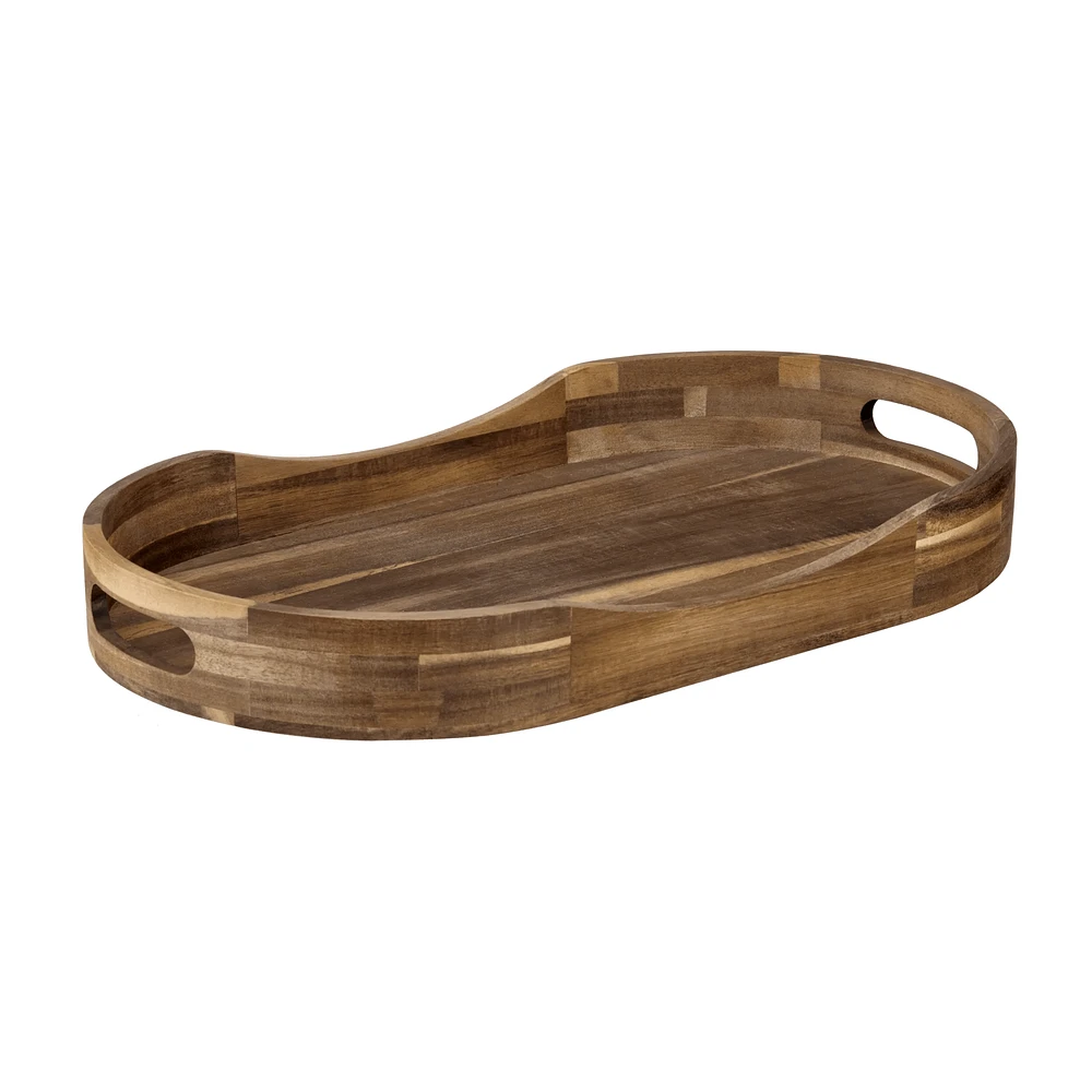 Oval Wood Tray