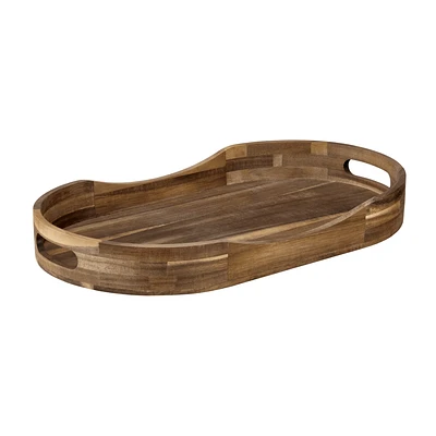 Oval Wood Tray