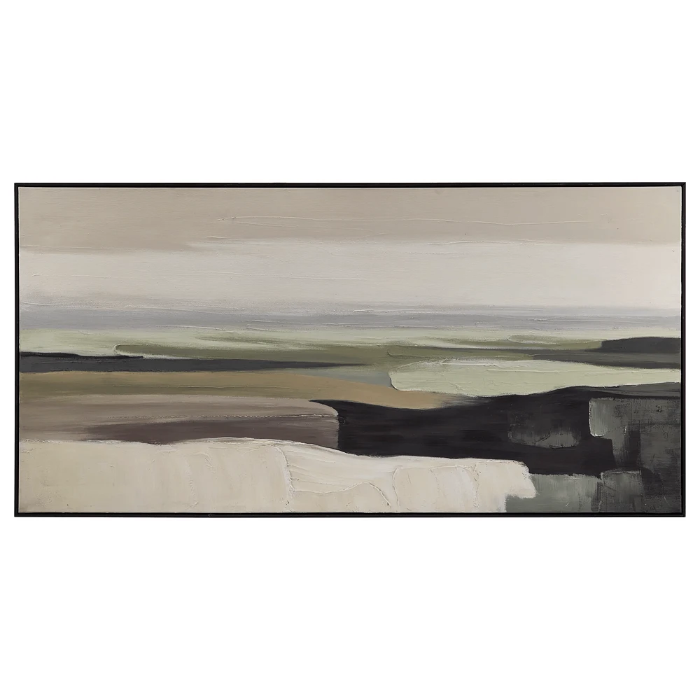Abstract Landscape Framed Art