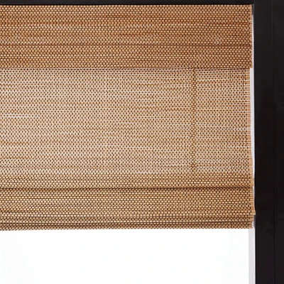 Natural & Black Cordless Bali Shade