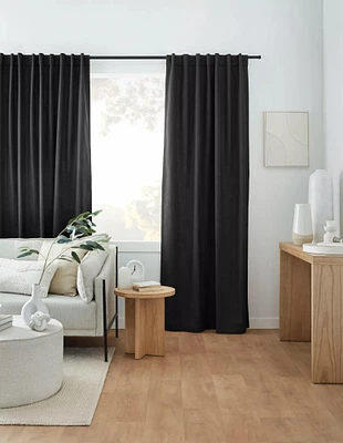 Taha Rod Pocket Back Tab Blackout Curtain