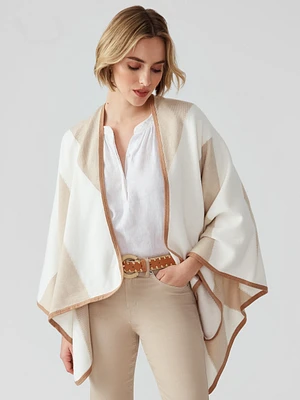 Nabila Wrap in Color Block