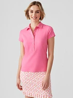 Court Cap Sleeve Polo