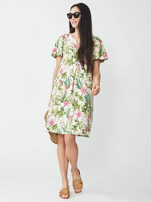 Cordelia Dress Mangrove Idyll