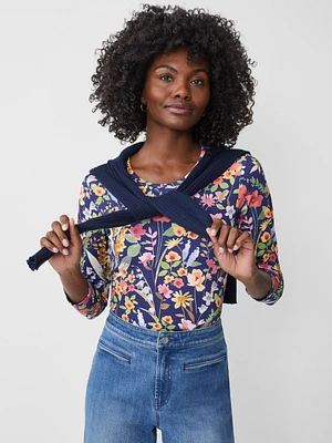 Signature Tee Watercolor Petals