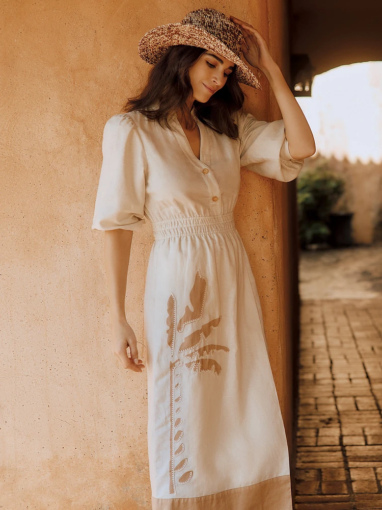 Palermo Embroidered Dress