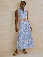 Karis Dress Mini Sand Pearl