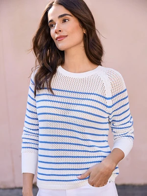 Cape Sweater Stripe