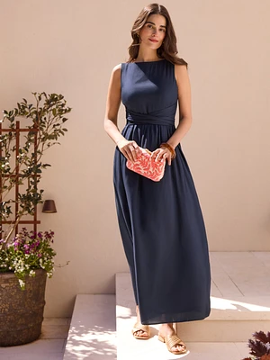 Aretha Silk Blend Dress