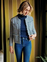 Martha Jacket Houndstooth