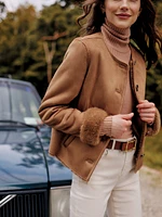 Telluride Faux Suede Jacket