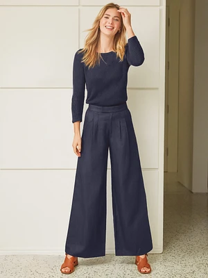 Amal Linen Blend Pants