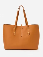 Annie Leather Tote Bag