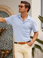 Callahan Cotton Polo Stripe