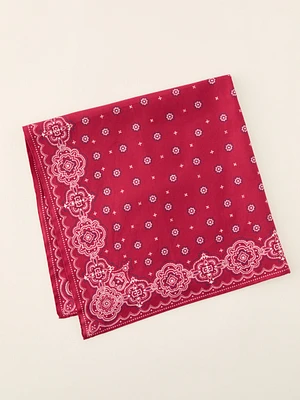 Men's Cotton Necktie in Bandana