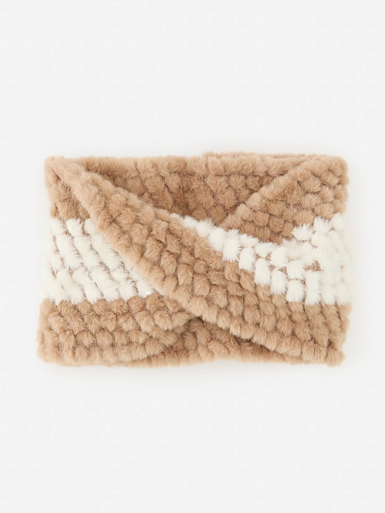 Bormio Faux Fur Neckwarmer