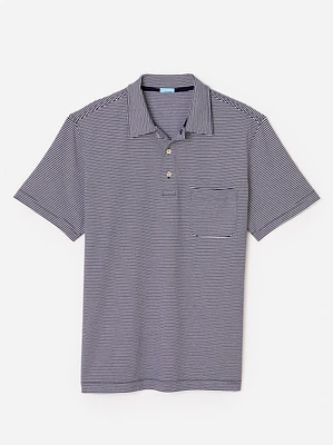 Callahan Cotton Polo Stripe