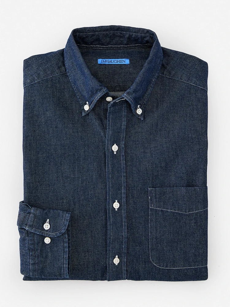 Collis Classic Fit Denim Shirt