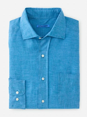 Club Classic Fit Linen Shirt