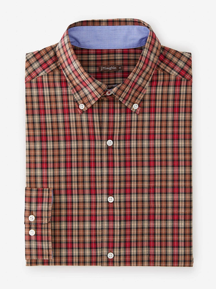 Collis Classic Fit Shirt Mini Plaid