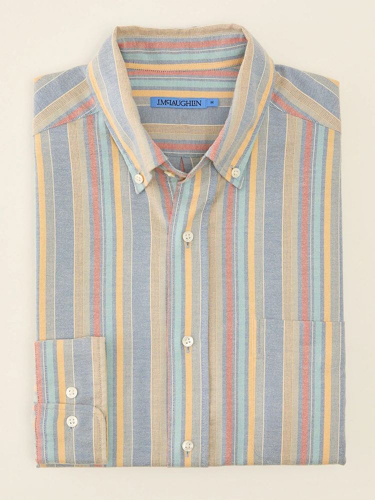 Collis Classic Fit Shirt Stripe