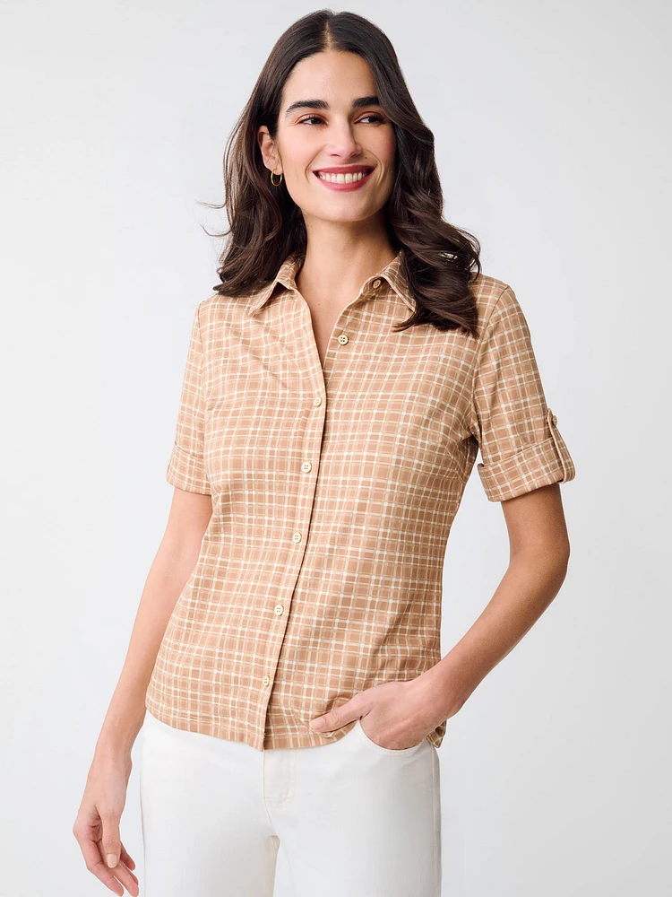 Cornelia Shirt Layered Lines