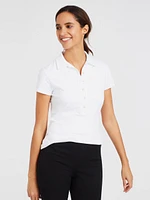 Court Cap Sleeve Polo