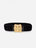 Daisy Velvet Belt