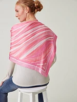 Mabel Silk Scarf in Weaver Square