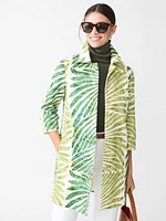 Deirdre Coat Textured Grand Palm