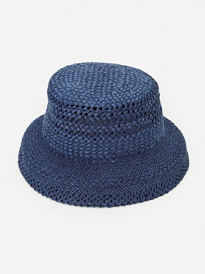 Delia Straw Bucket Hat