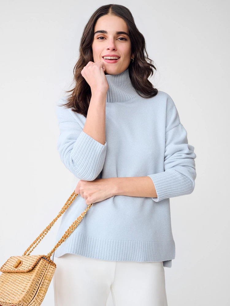 Dina Metallic Cashmere Sweater